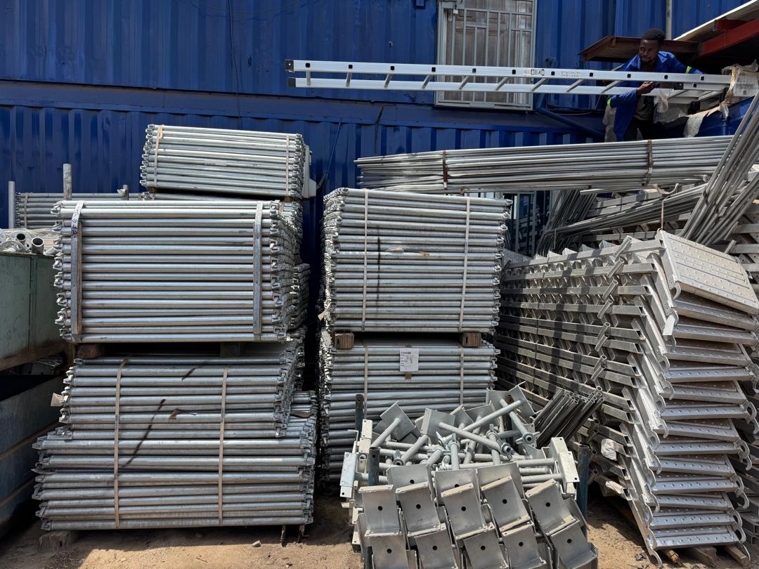 Engineering tools and equipment prepared for industrial project support